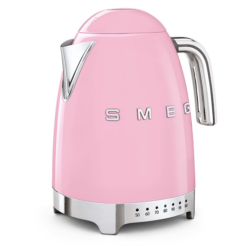 Smeg Bollitore A Temperatura Variabile 50's Style – Rosa LUCIDO – KLF04PKEU