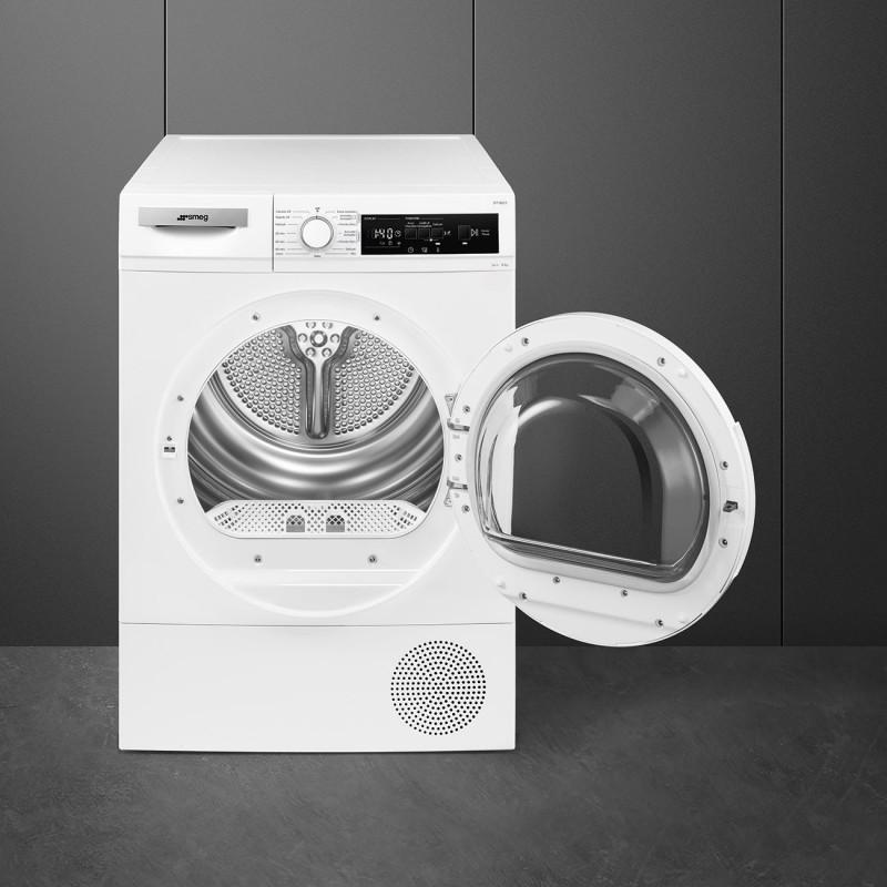 Smeg DT182EX Asciugatrice Libera Installazione Caricamento Frontale 8 Kg A++ Bianco