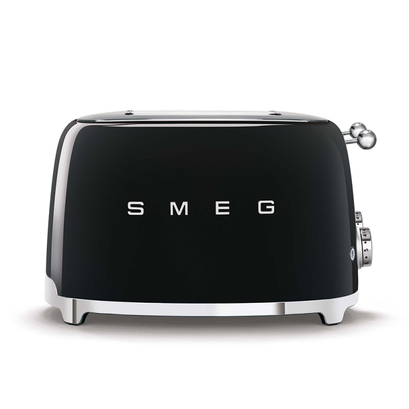 Smeg Tostapane 50's Style – Nero LUCIDO 4x4 – TSF03BLEU