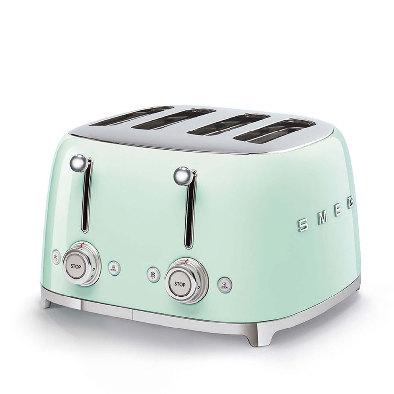 Smeg Tostapane 50's Style – Verde Pastello LUCIDO 4x4 – TSF03PGEU