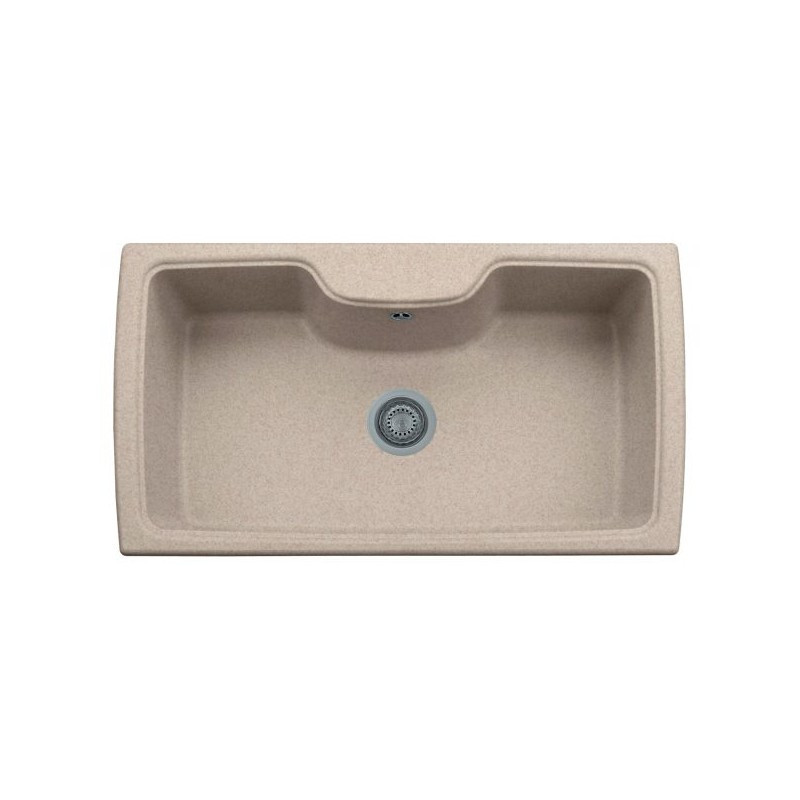 TELMA HR0860.29 Lavello NAIKY 1 vasca 880x500 mm Telmagranit avena