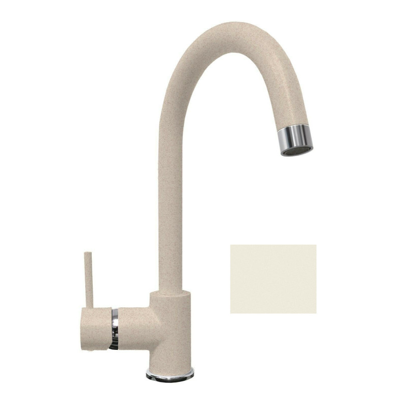 TELMA PETRAMIX.51 Miscelatore monocomando con canna tubolare Telmagranit  Jasmine