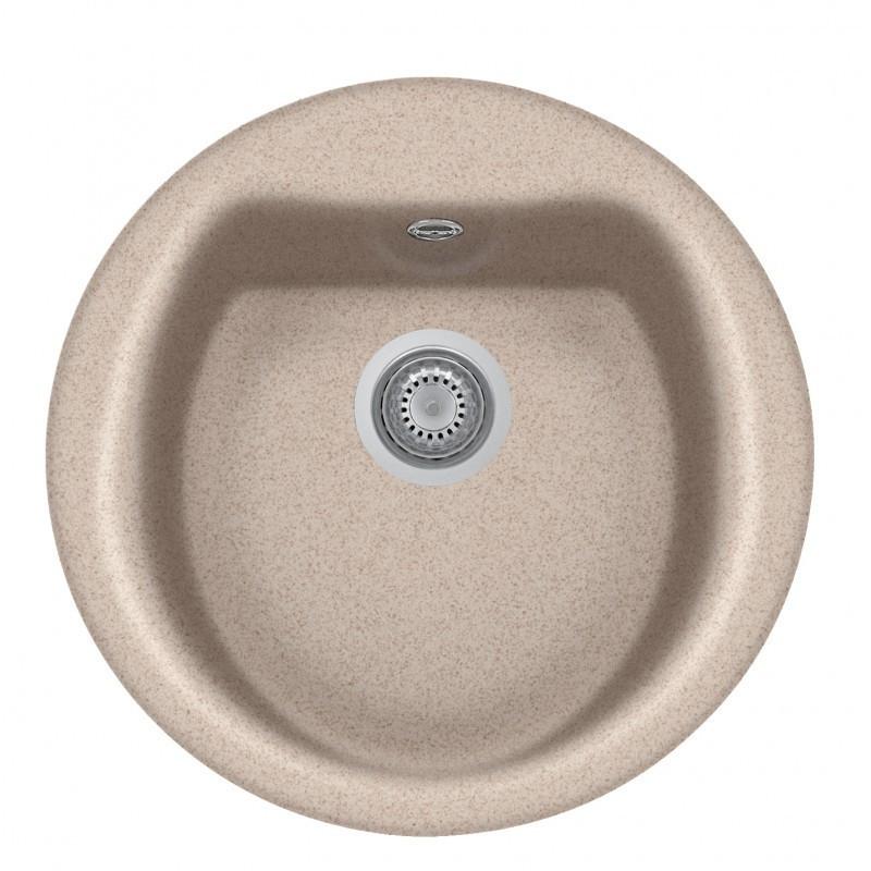 TELMA PL5101.29 Lavello Tondo Diametro Ø510 Sopratop Avena