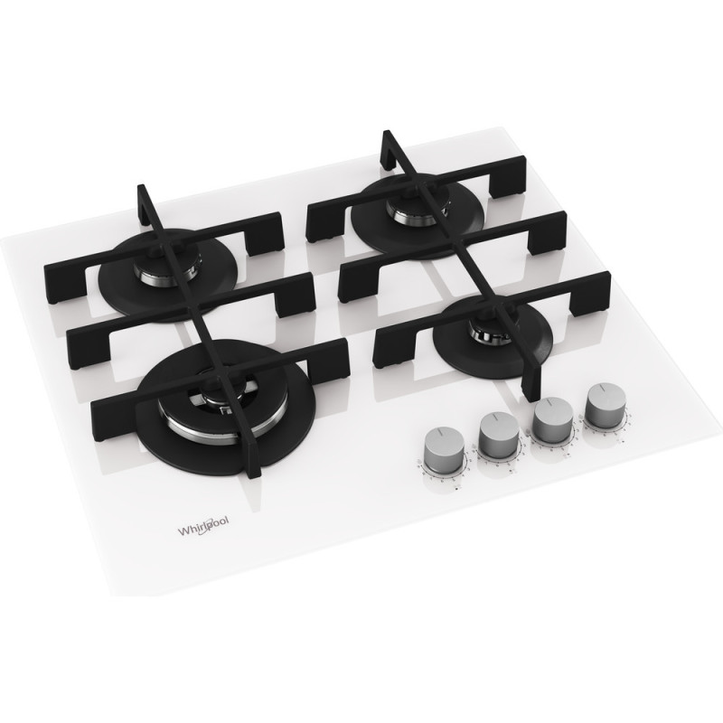 Whirlpool GOWL 628/WH Bianco Da Incasso 60 Cm Gas 4 Fornello(i)