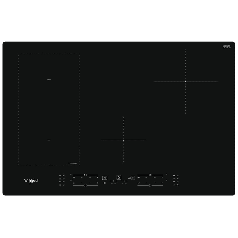 Whirlpool Piano Cottura a Induzione 77 cm 4 Zone WL B2977 N Vetro Nero