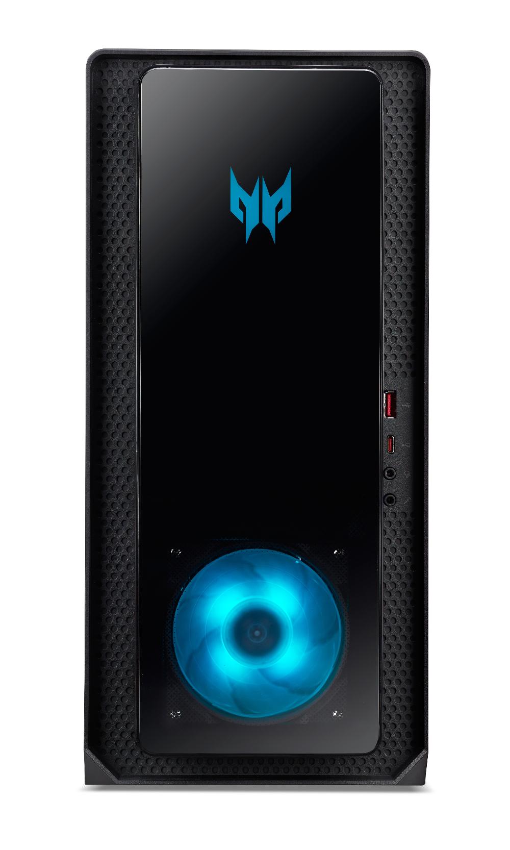 Acer Predator PO3-655 Intel® Core™ i7 i7-14700F 16 GB DDR5-SDRAM 1 TB SSD NVIDIA GeForce RTX 4070 Desktop PC Nero
