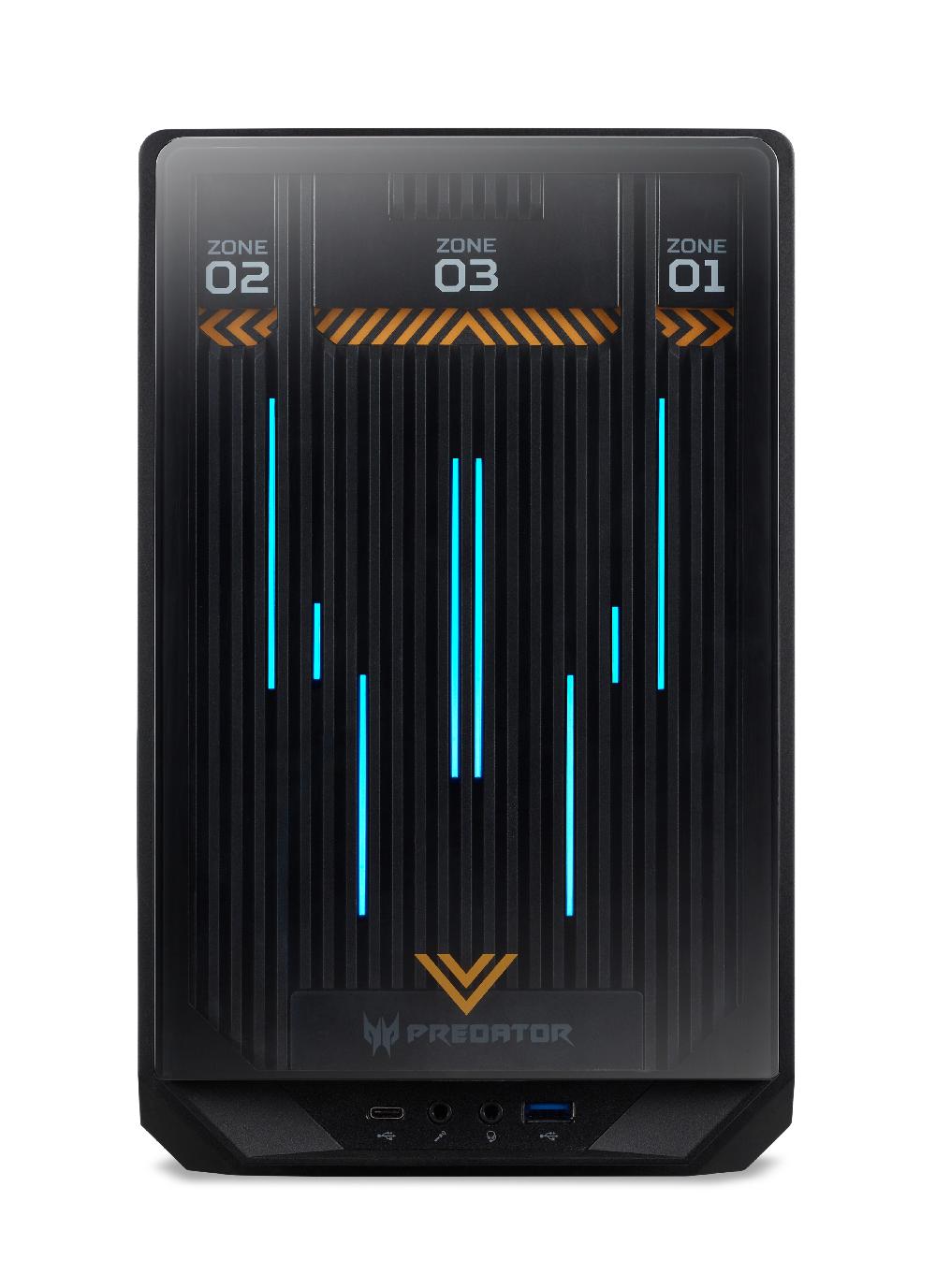 Acer Predator POX-650 Intel® Core™ i7 i7-13700 16 GB DDR5-SDRAM 1 TB SSD NVIDIA GeForce RTX 4070 Ti Windows 11 Home Desktop PC