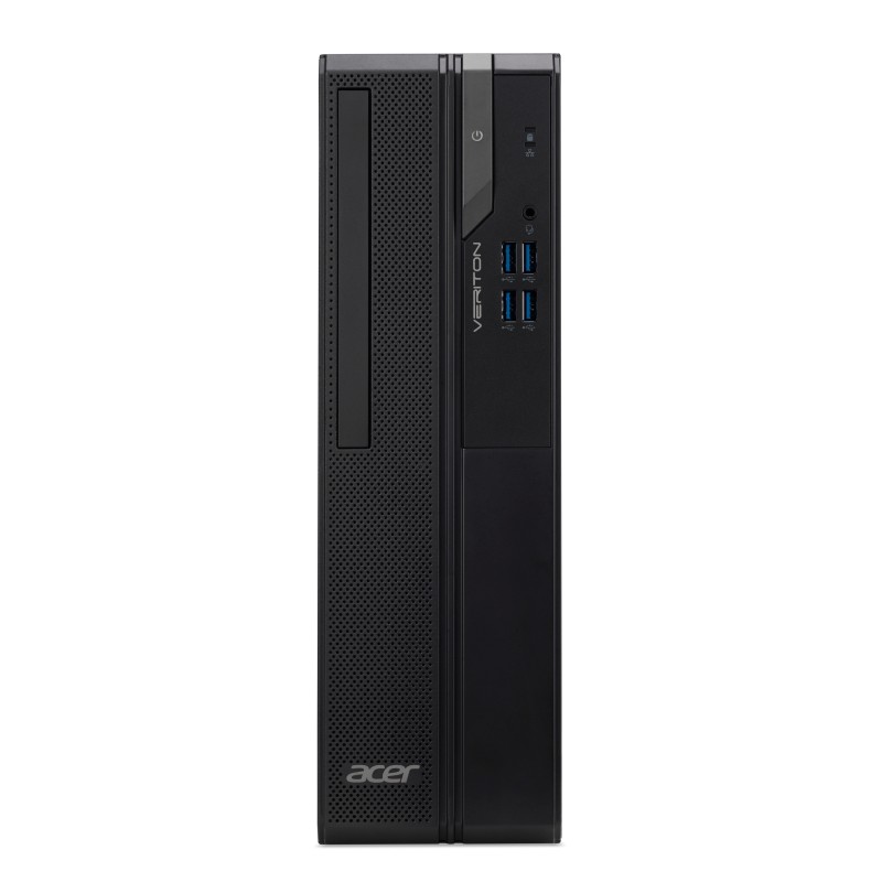 Acer Veriton X VX2710G Intel® Core™ i3 i3-13100 8 GB DDR4-SDRAM 256 SSD Windows 11 Pro Education Desktop PC Nero