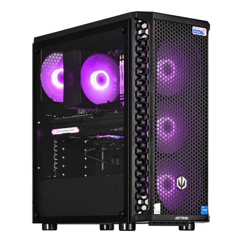 Actina 5901443329244 PC Midi Tower AMD Ryzen™ 5 5500 16 GB DDR4-SDRAM 1 TB SSD NVIDIA GeForce RTX 3060 Nero