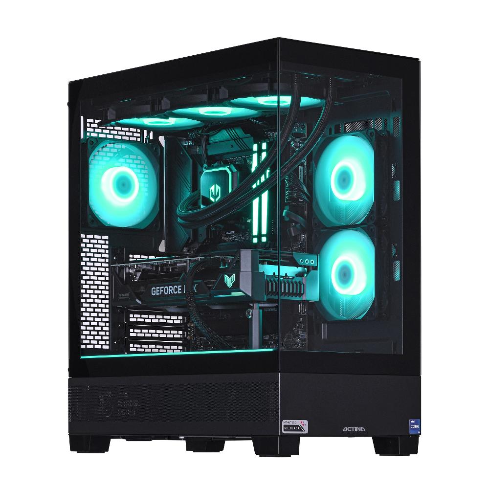 Actina 5901443383765 PC Intel® Core™ i7 i7-14700KF 32 GB DDR5-SDRAM 1 TB SSD NVIDIA GeForce RTX 4090 Midi Tower Nero