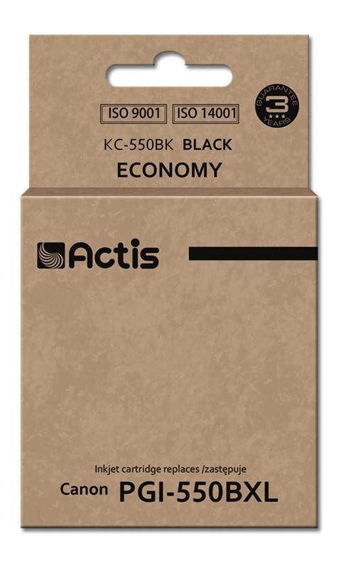 Actis KC-550Bk cartuccia d'inchiostro 1 pz Compatibile Resa standard Nero