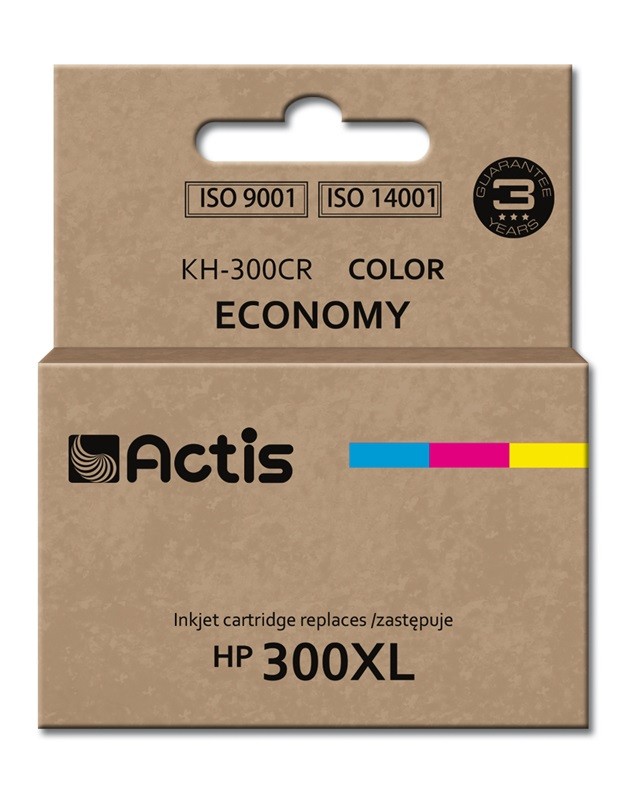 Actis KH-300CR cartuccia d'inchiostro 1 pz Compatibile Resa standard Ciano Magenta Giallo