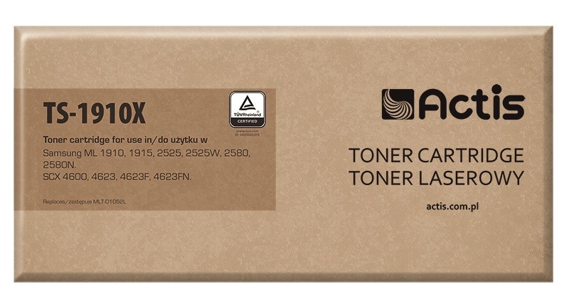 Actis TS-1910X cartuccia toner 1 pz Compatibile Nero