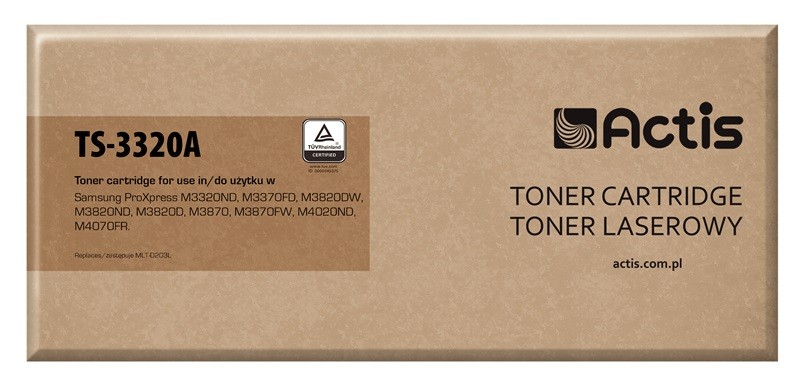 Actis TS-3320A cartuccia toner 1 pz Compatibile Nero