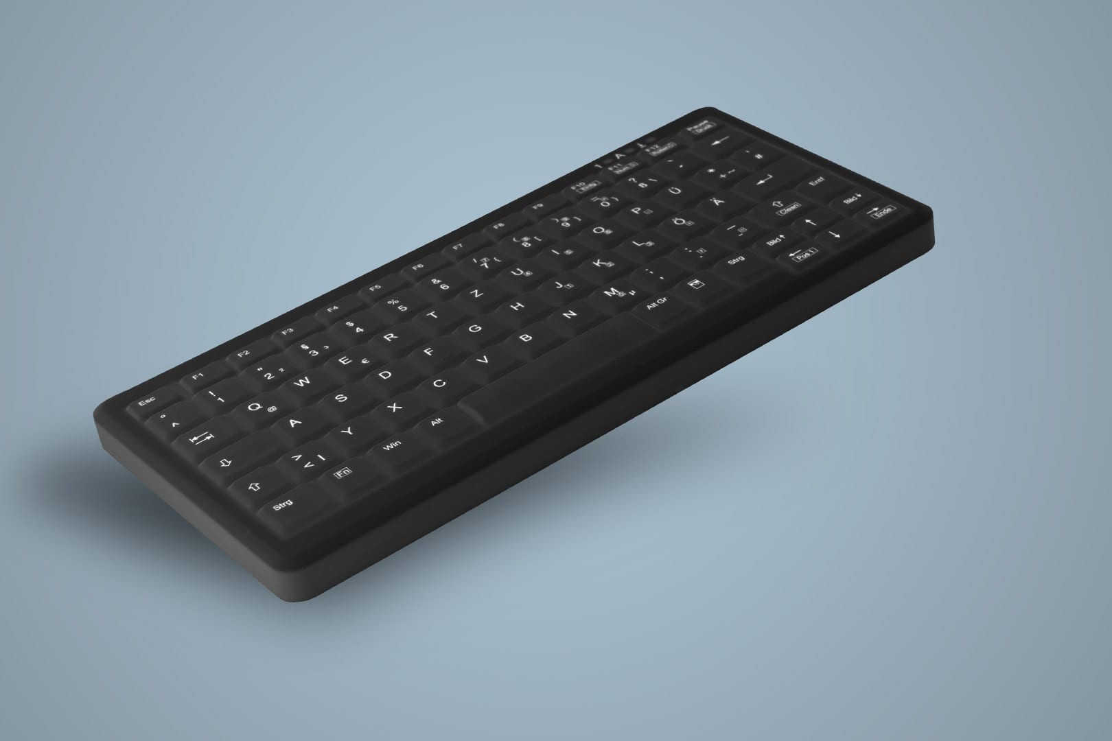 Active Key AK-C4110 tastiera USB Tedesco Nero
