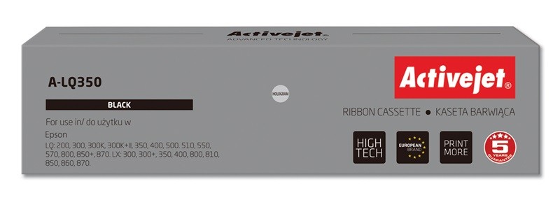 Activejet A-LQ350 nastro per stampante Nero