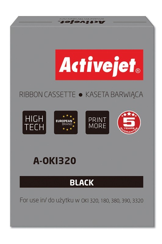 Activejet A-OKI320 nastro per stampante Nero