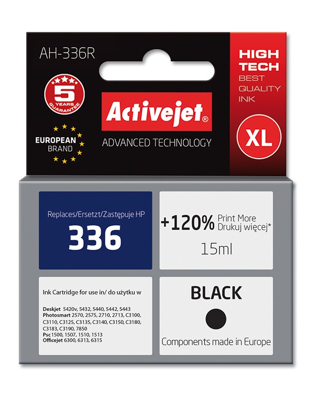 Activejet AH-362 cartuccia d'inchiostro Nero