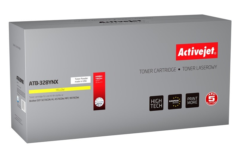 Activejet ATB-328YNX cartuccia toner 1 pz Compatibile Giallo