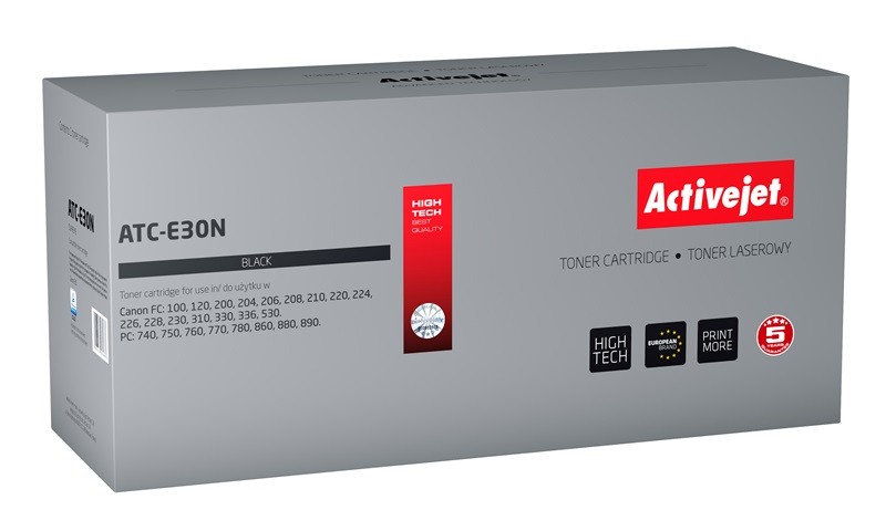 Activejet ATC-E30N cartuccia toner 1 pz Compatibile Nero