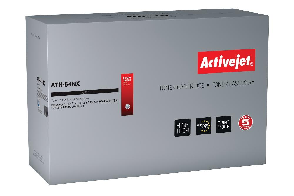 Activejet ATH-64NX cartuccia toner 1 pz Compatibile Nero