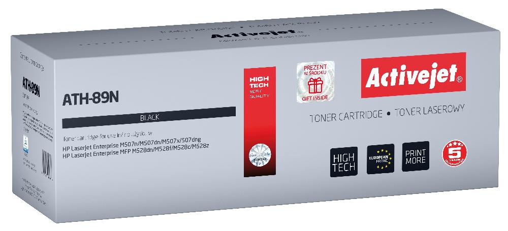 Activejet ATH-89N toner per stampanti HP Sostituzione HP CF289A Supremo 5000 pagine nero - con chip