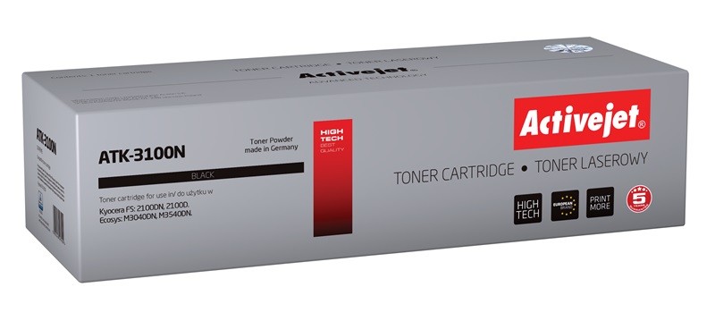 Activejet ATK-3100N cartuccia toner 1 pz Compatibile Nero