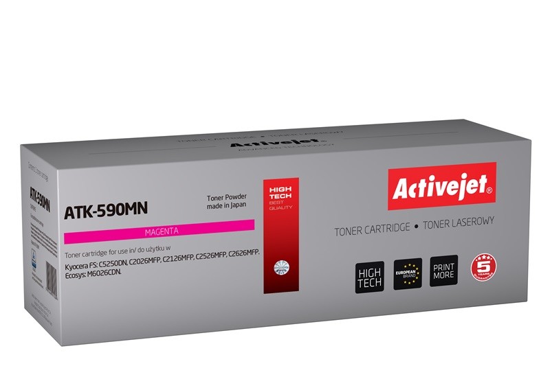 Activejet ATK-590MN cartuccia toner 1 pz Magenta