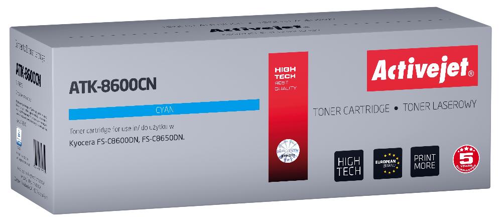 Activejet ATK-8600CN cartuccia toner 1 pz Compatibile Ciano