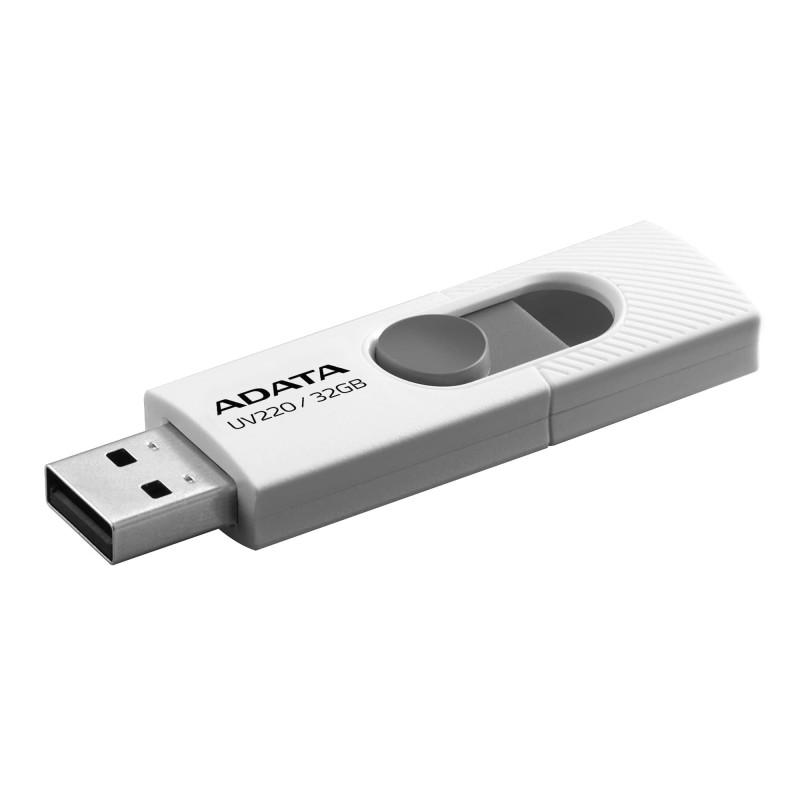 ADATA UV220 unità flash USB 32 GB tipo A 2.0 Grigio Bianco