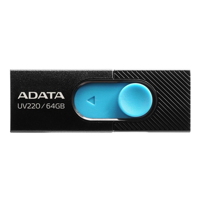 ADATA UV220 Unità Flash USB 64 GB Tipo A 2.0 Nero Blu