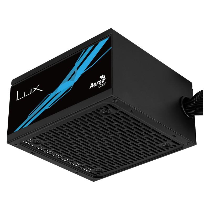 Aerocool LUX 550W alimentatore per computer 20+4 pin ATX Nero