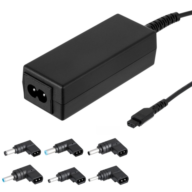 Akyga AK-NU-11 Caricabatterie per dispositivi mobili Computer portatile Nero Batteria Interno