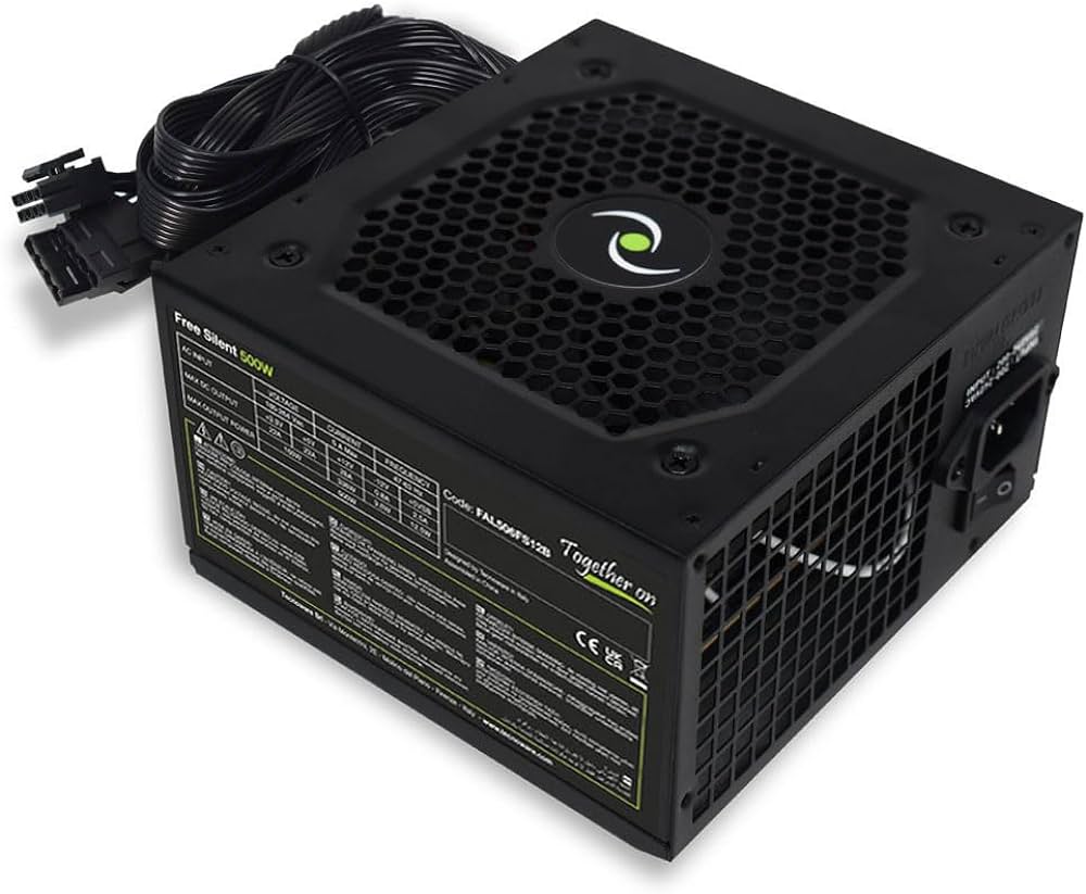 ALIMENTATORE ATX 500 W TECNOWARE HYPER STREAM FAL501HSB 80+Bronze Fan12cm Silent