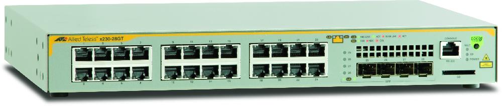 Allied Telesis AT-x230-28GT-50 Gestito L3 Gigabit Ethernet (10/100/1000) 1U Grigio
