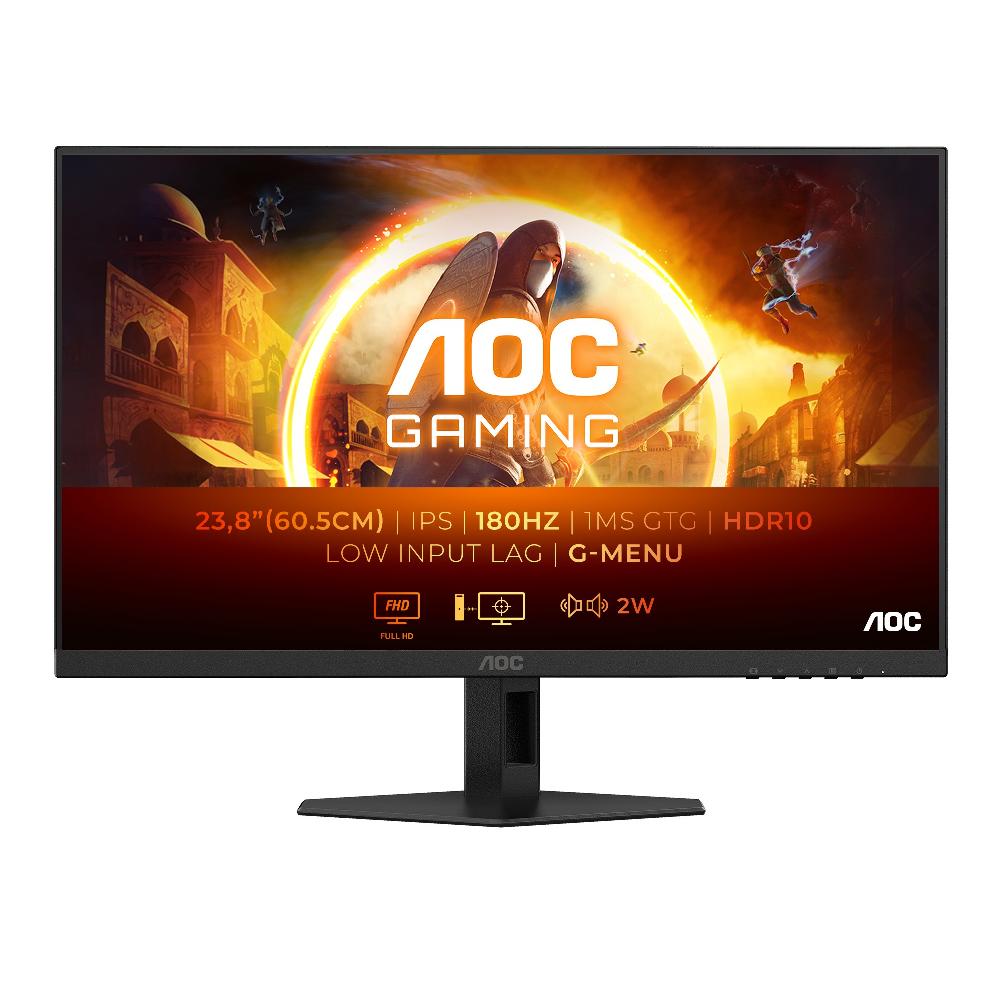 AOC 24G4XE Monitor PC 60 5 cm (23.8") 1920 x 1080 Pixel Full HD LCD Nero Grigio
