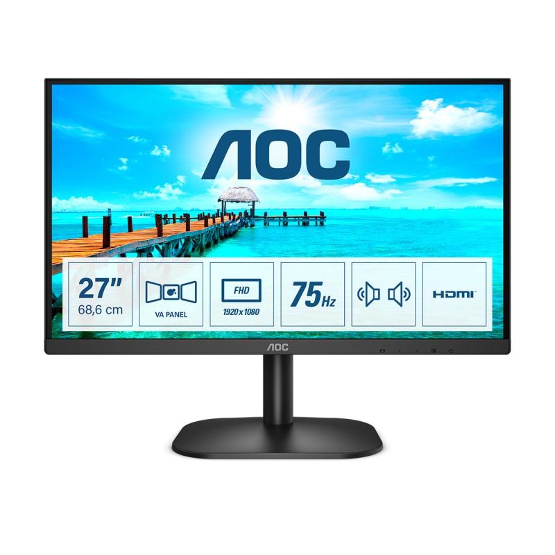AOC B2 27B2AM LED Display 68.6 Cm (27") 1920 X 1080 Pixel Full HD Nero