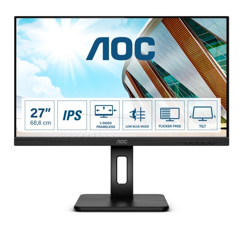 AOC P2 Q27P2Q LED display 68.6 cm (27") 2560 x 1440 Pixel Quad HD Nero