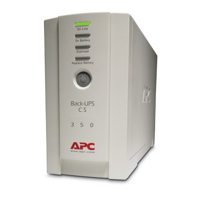 APC Back-UPS gruppo di continuità (UPS) Standby (Offline) 0.35 kVA 210 W 4 presa(e) AC