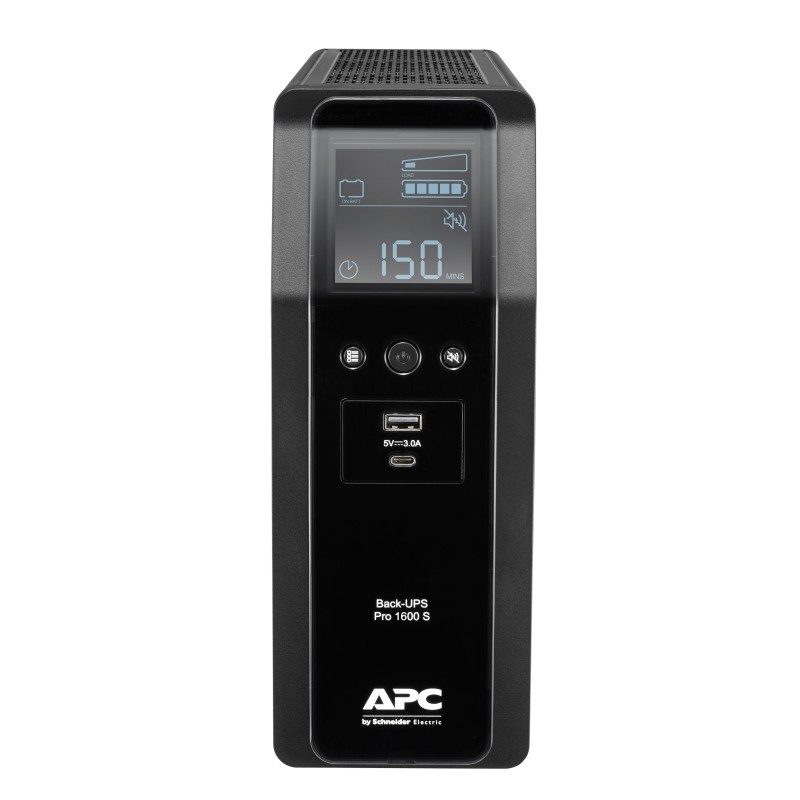 APC BR1600SI gruppo di continuità (UPS) A linea interattiva 1.6 kVA 960 W 8 presa(e) AC