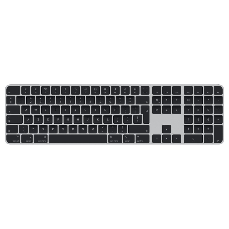 Apple Magic Keyboard tastiera USB + Bluetooth QWERTY Inglese Argento Nero