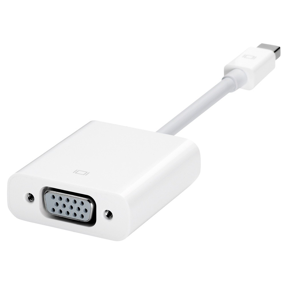 Apple MB572Z/B cavo e adattatore video VGA (D-Sub) Mini DisplayPort Bianco
