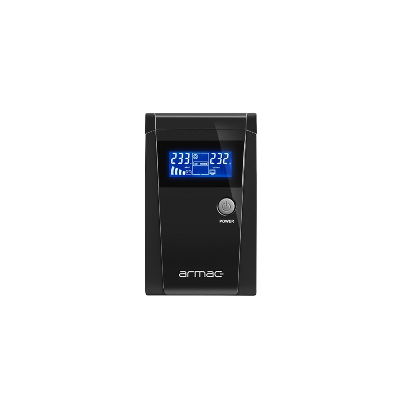 Armac O/650F/LCD gruppo di continuità (UPS) A linea interattiva 0.65 kVA 2 presa(e) AC