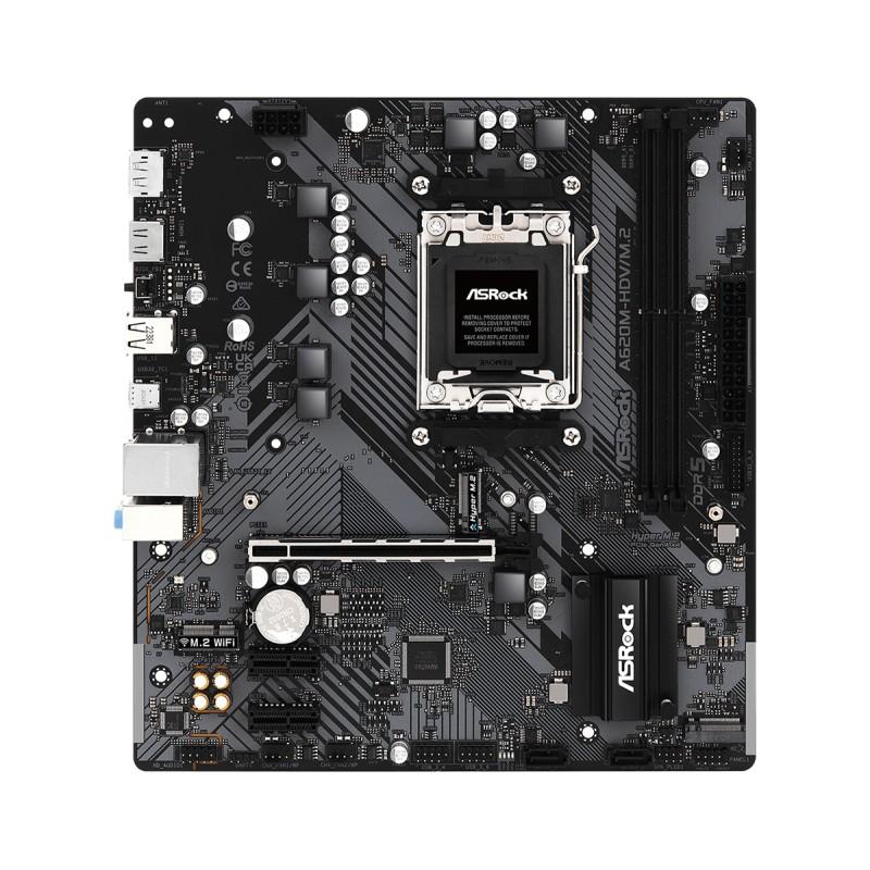 Asrock A620M-HDV/M.2 AMD A620 Presa di corrente AM5 micro ATX
