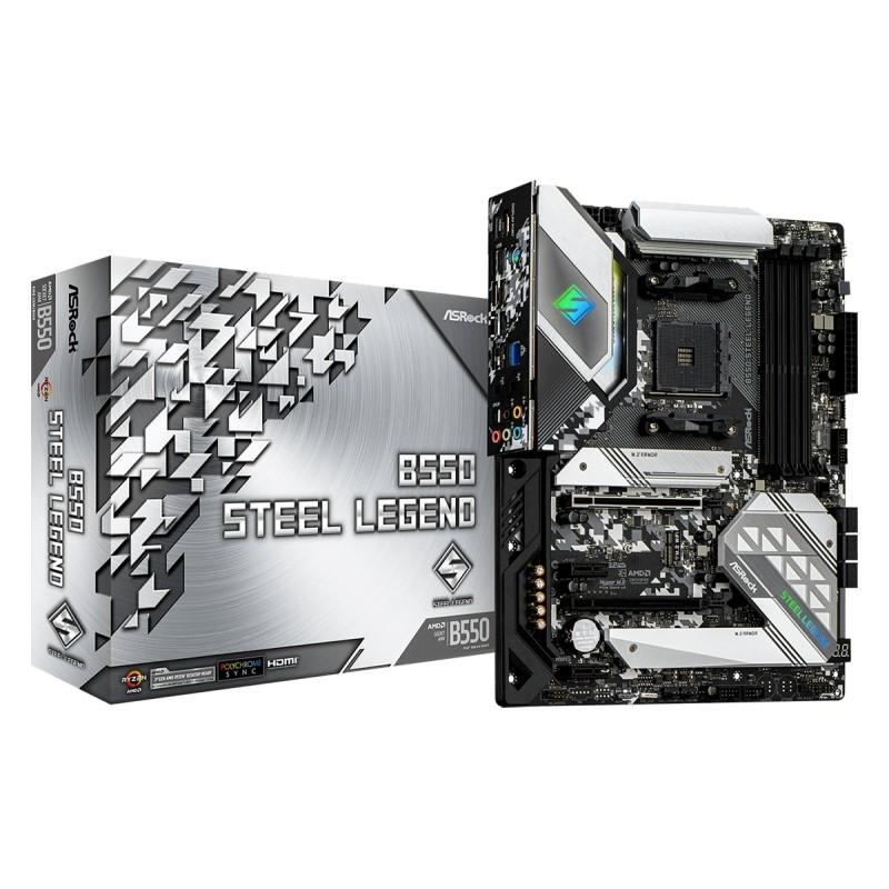 Asrock B550 Steel Legend AMD Socket AM4 ATX