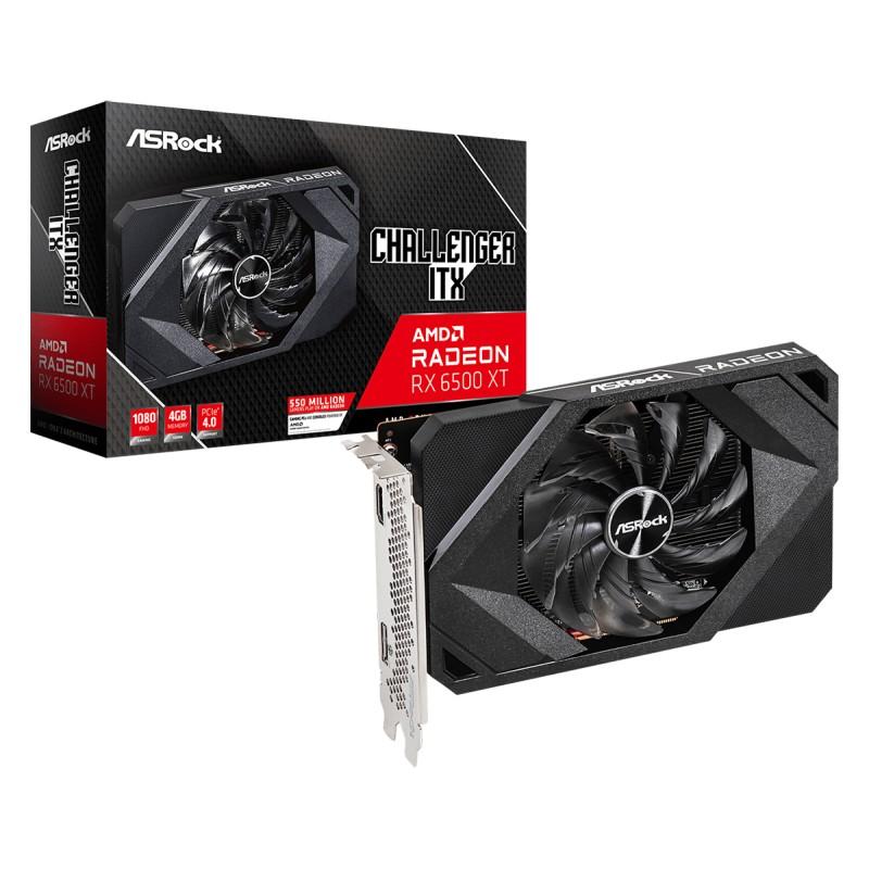 Asrock Challenger RX 6500 XT ITX 4GB AMD Radeon GDDR6
