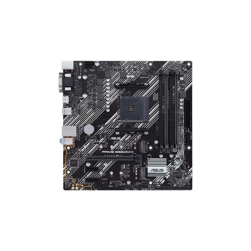 ASUS PRIME B550M-K AMD B550 Socket AM4 Micro ATX