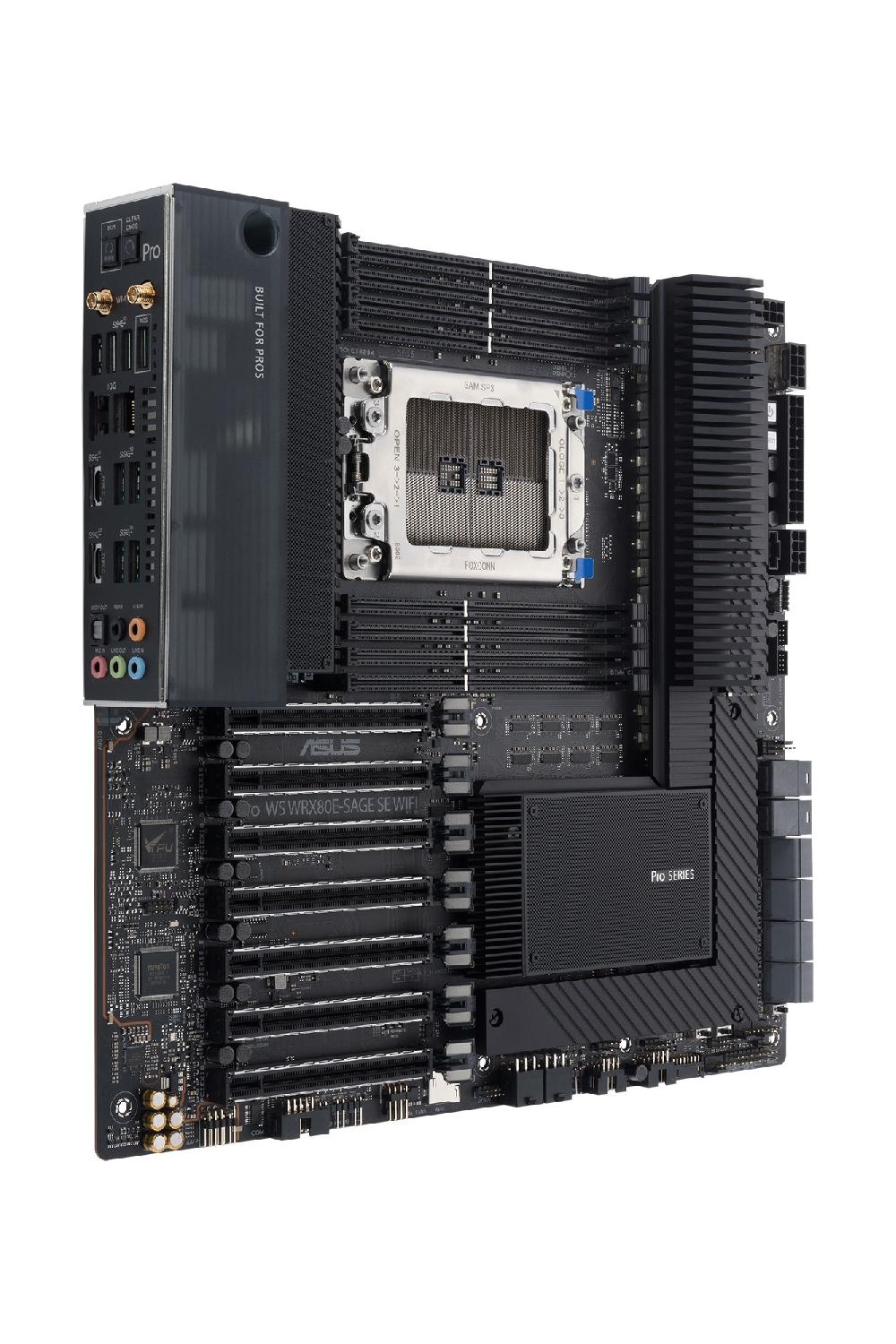 ASUS Pro WS WRX80E-SAGE SE WIFI II AMD WRX80 Base sWRX8 ATX esteso