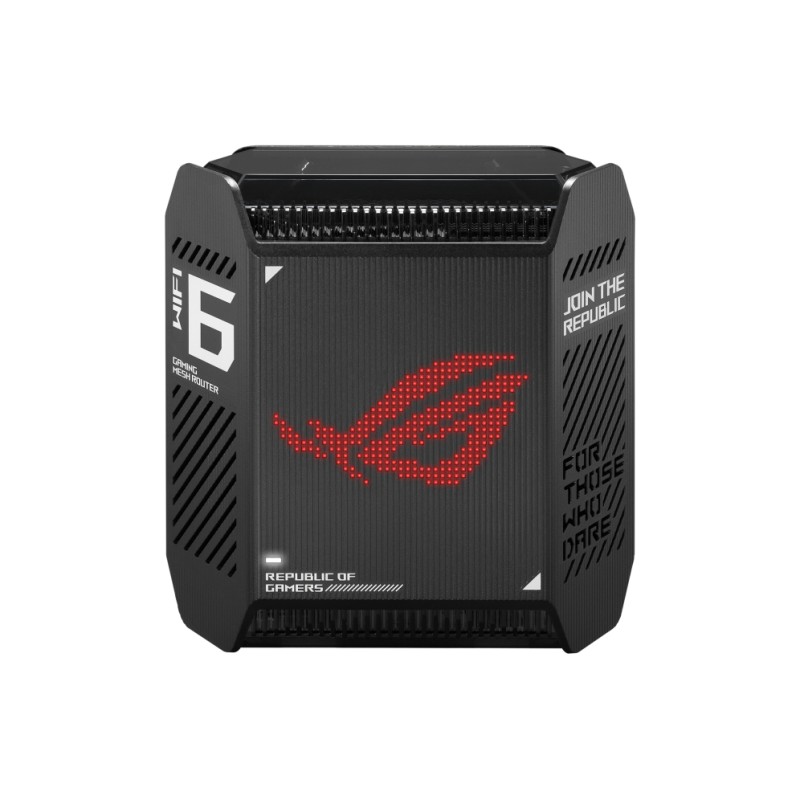 ASUS ROG Rapture GT6 AX10000 AiMesh 1 Pack Banda tripla (2.4 GHz/5 GHz) Wi-Fi 6 (802.11ax) Nero 4 Interno