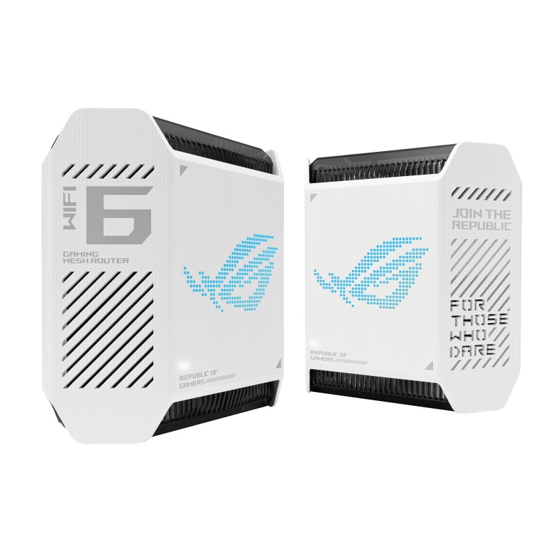 ASUS ROG Rapture GT6 (W-2-PK) Banda tripla (2.4 GHz/5 GHz) Wi-Fi 6 (802.11ax) Bianco 4 Interno